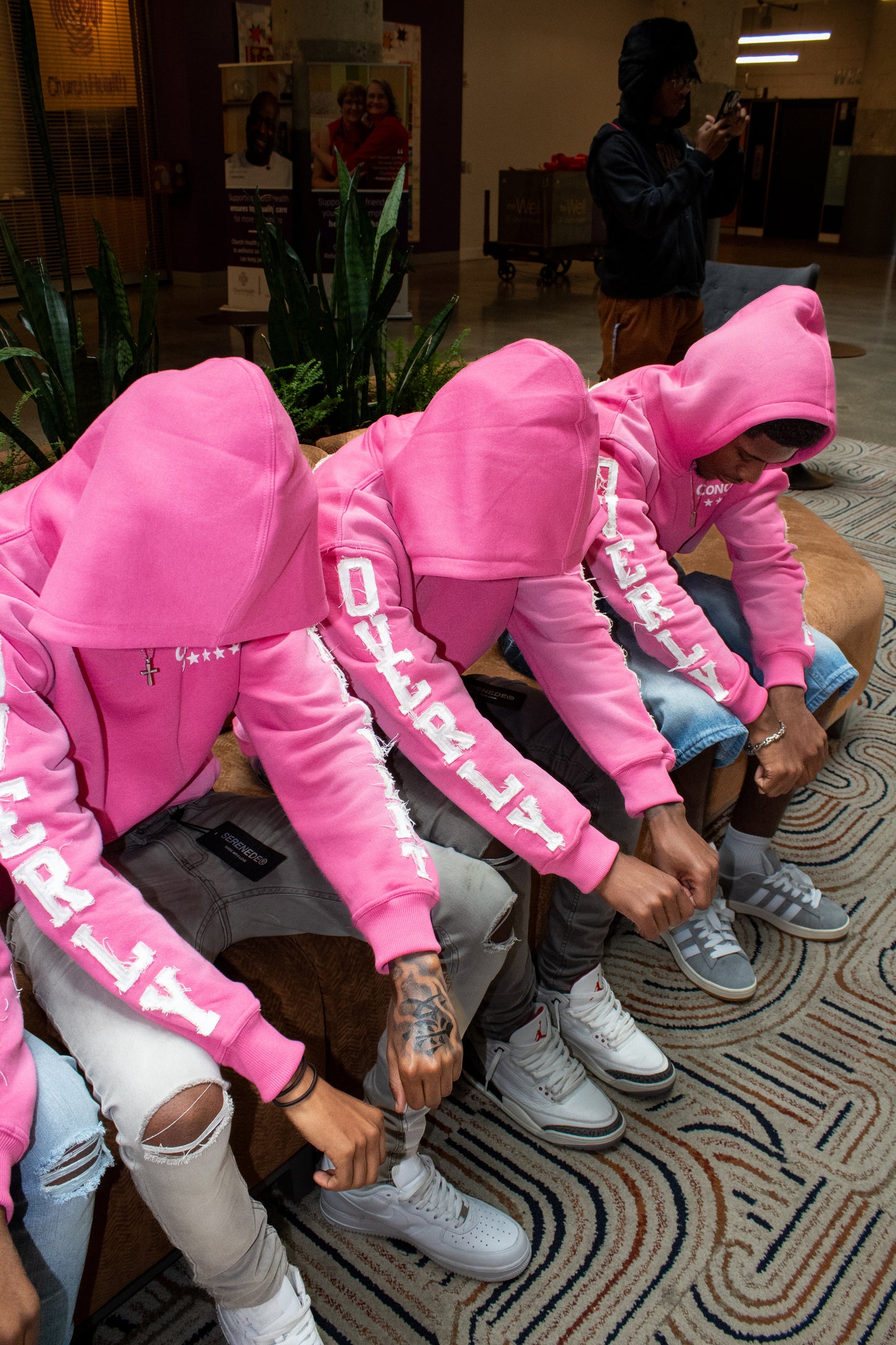 "5 Star" Hot Pink Hoodies