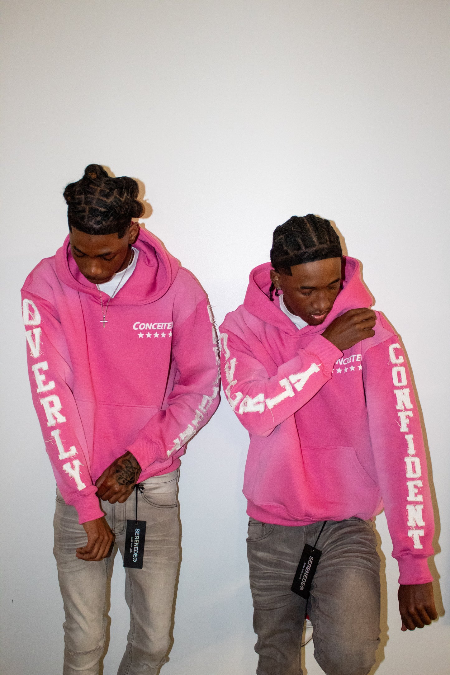 "5 Star" Hot Pink Hoodies