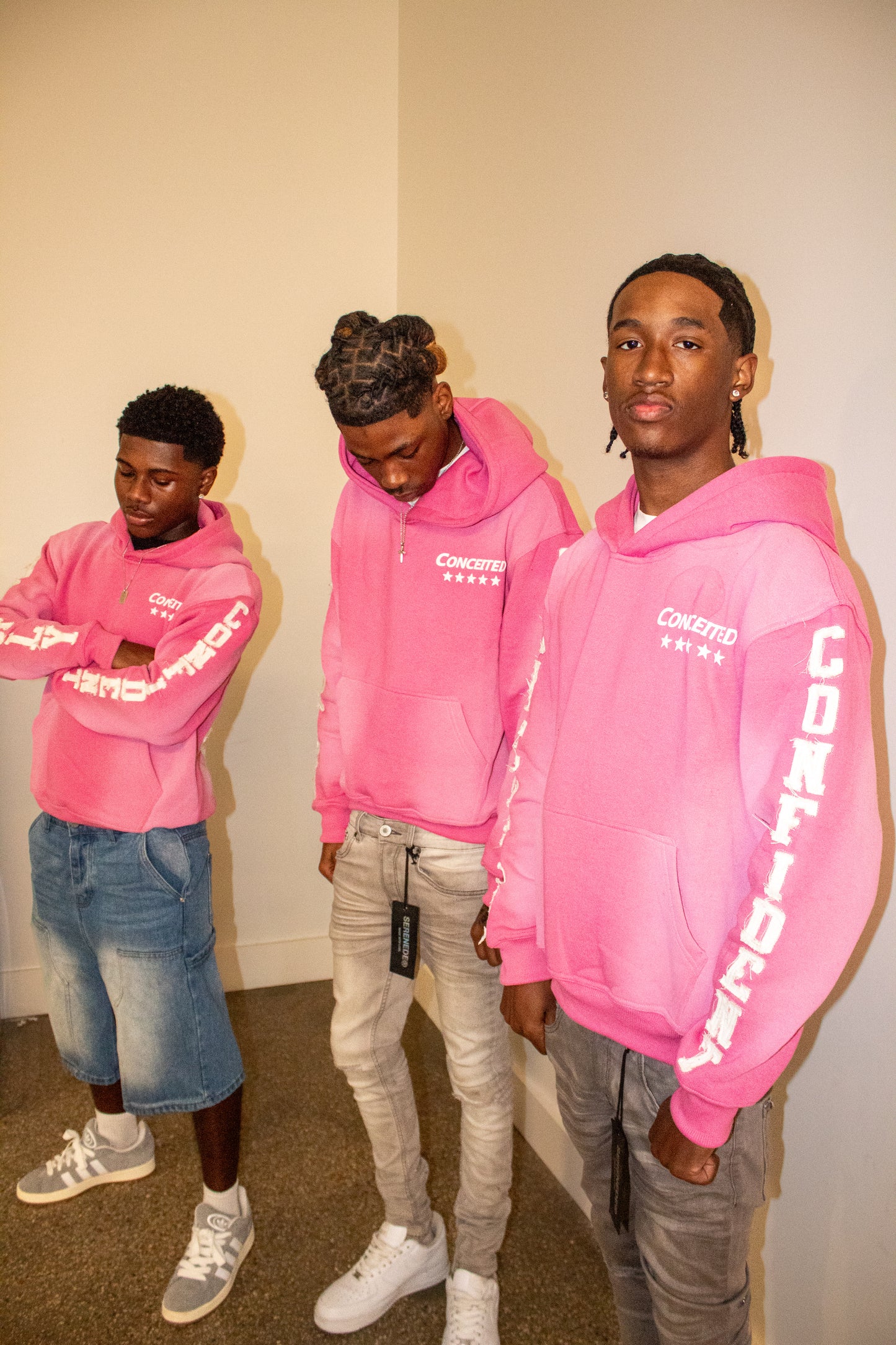 "5 Star" Hot Pink Hoodies