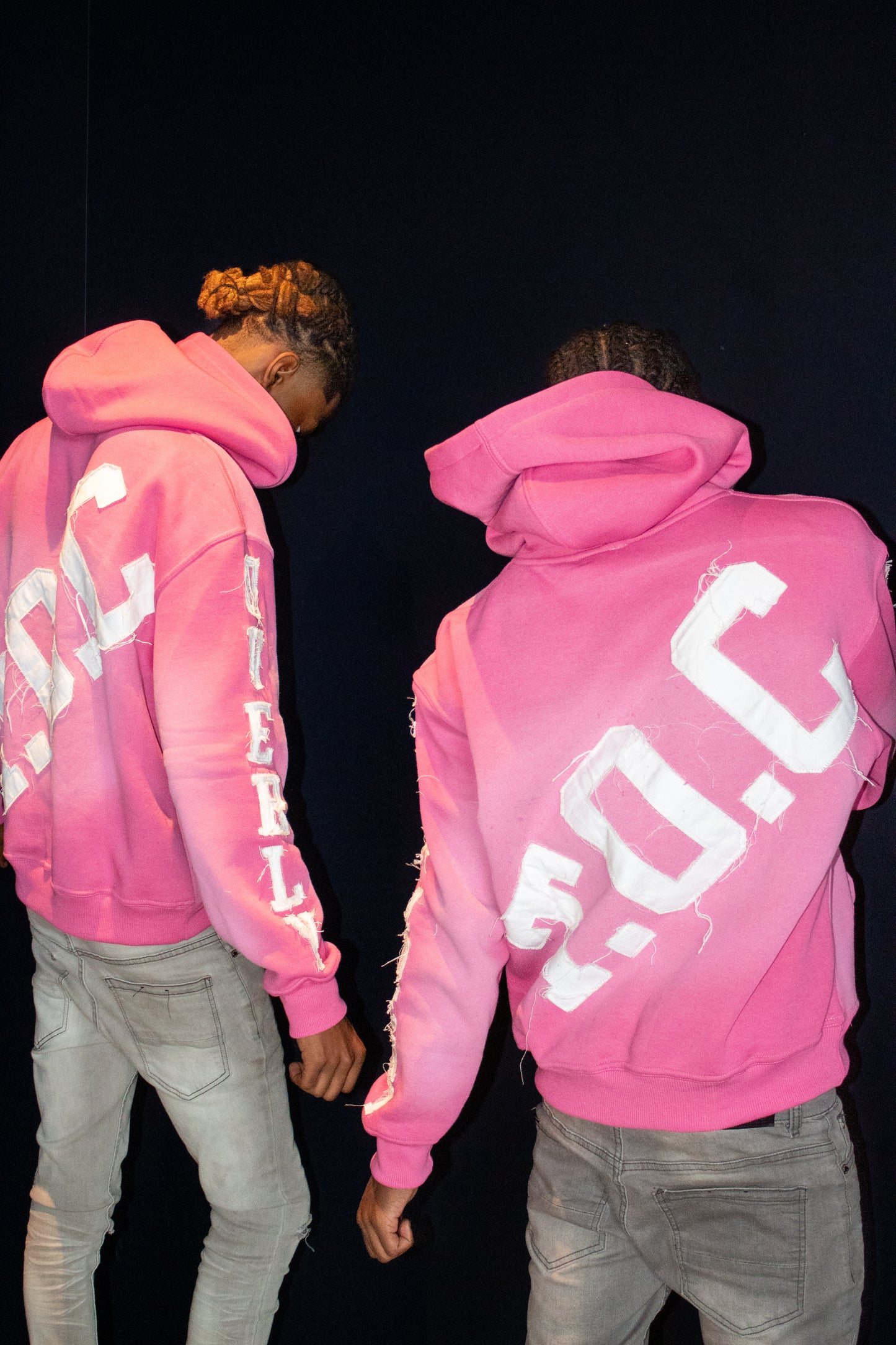 "5 Star" Hot Pink Hoodies