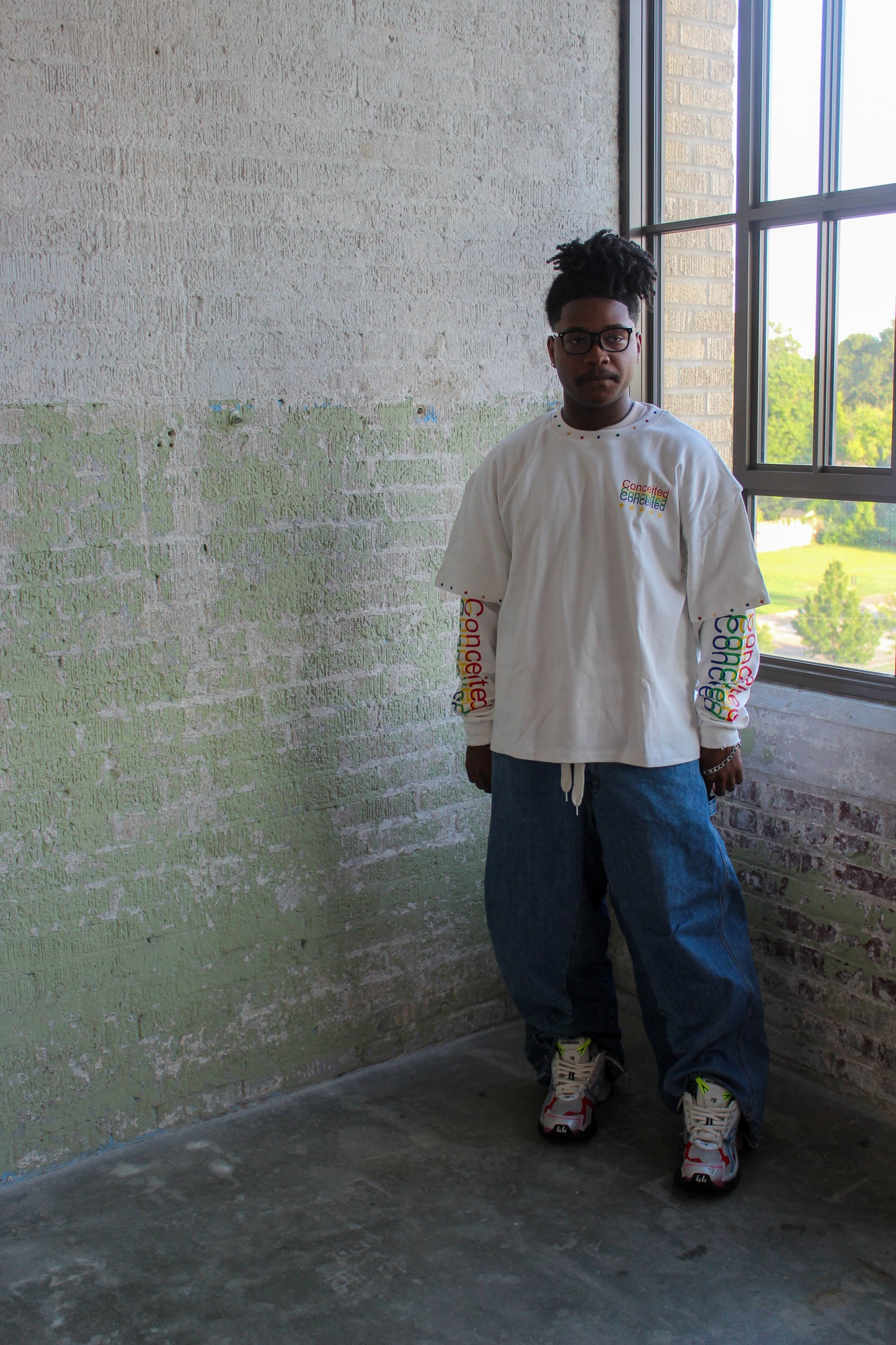 “Shiner” Color Layered Tee